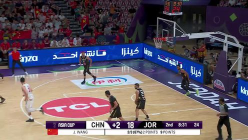 小组赛3胜0负直通8强程帅澎替补5记三分轰20分 中国大胜约旦