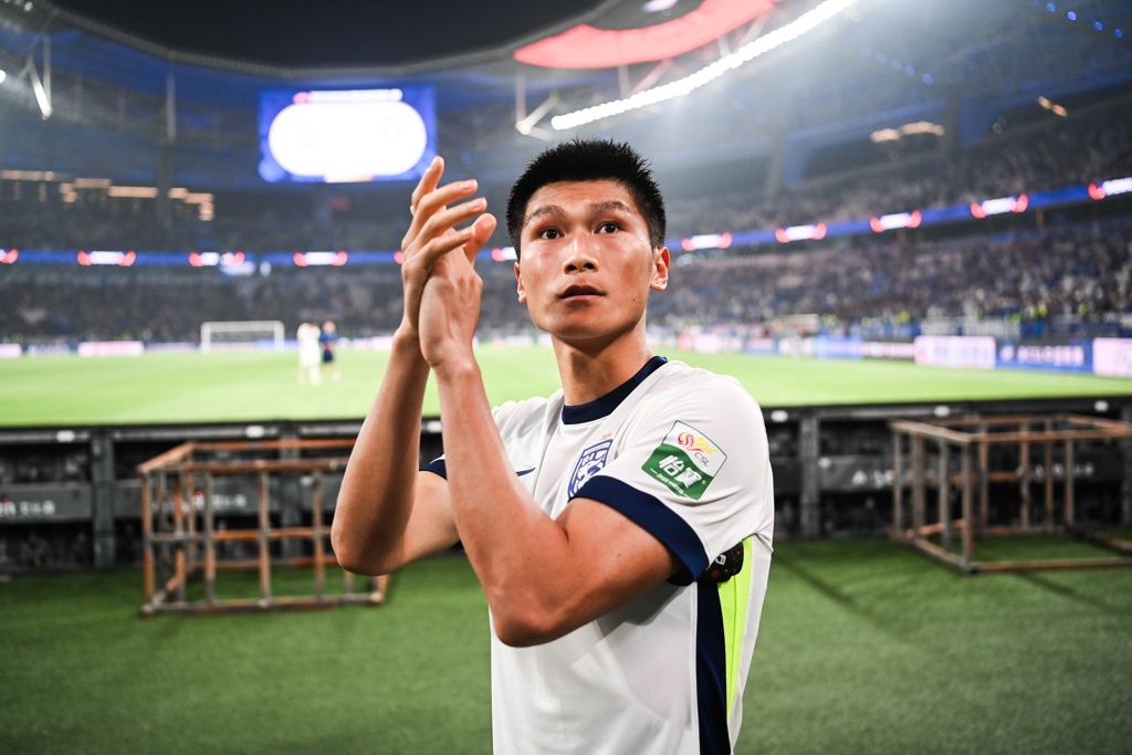 郑浩乾：只要上场就拼尽全力帮助球队 会一直把海港支云放在心里